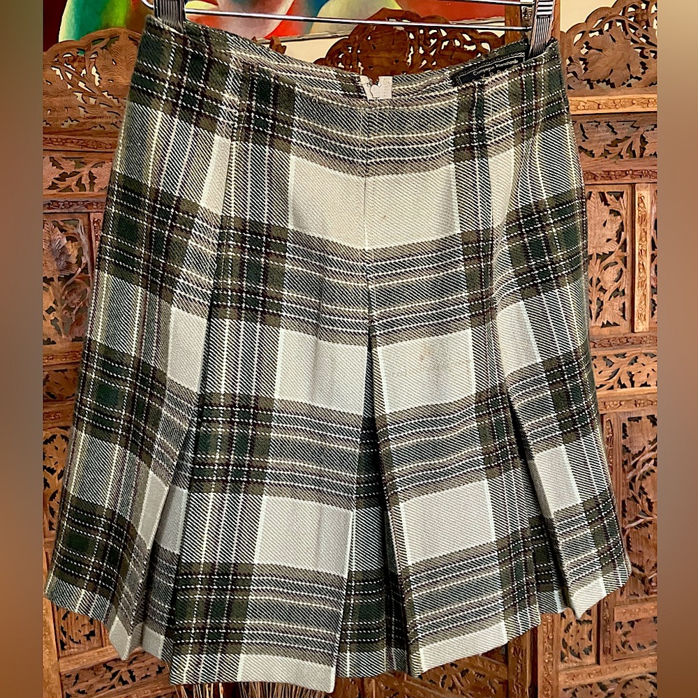 Plaid skirt